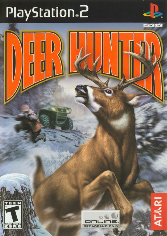 Deer Hunter box art for Playstation 2